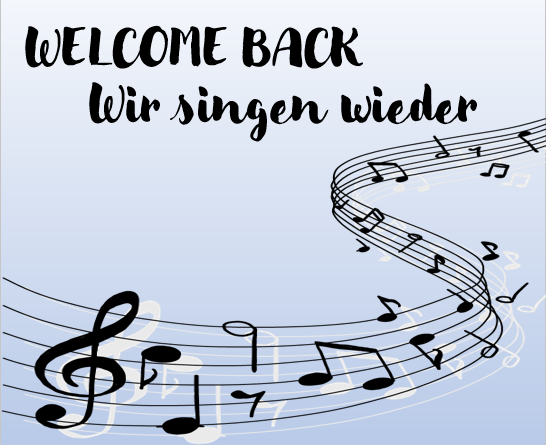 Konzert 31.10.2021 WELCOME BACK – wir singen wieder